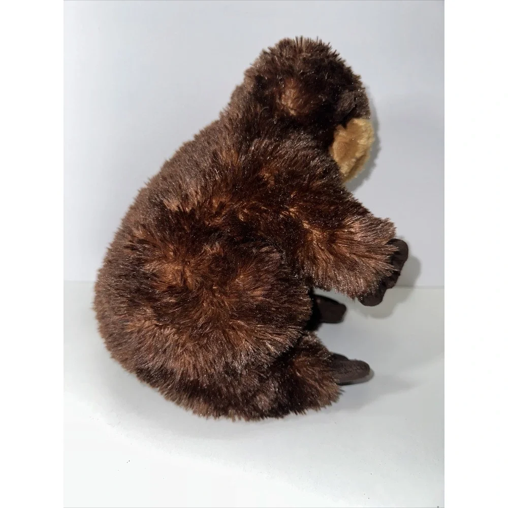 Set Of‎ 2 - Aurora Flopsies Collection BEAVER Soft & Cuddly Plush Stuffed Animal